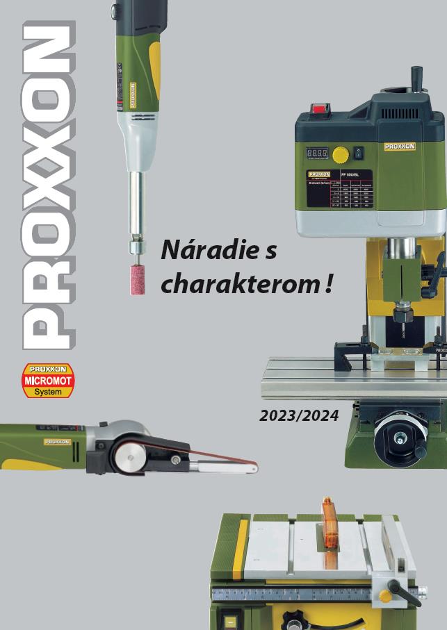 Katalóg PROXXON MICROMOT