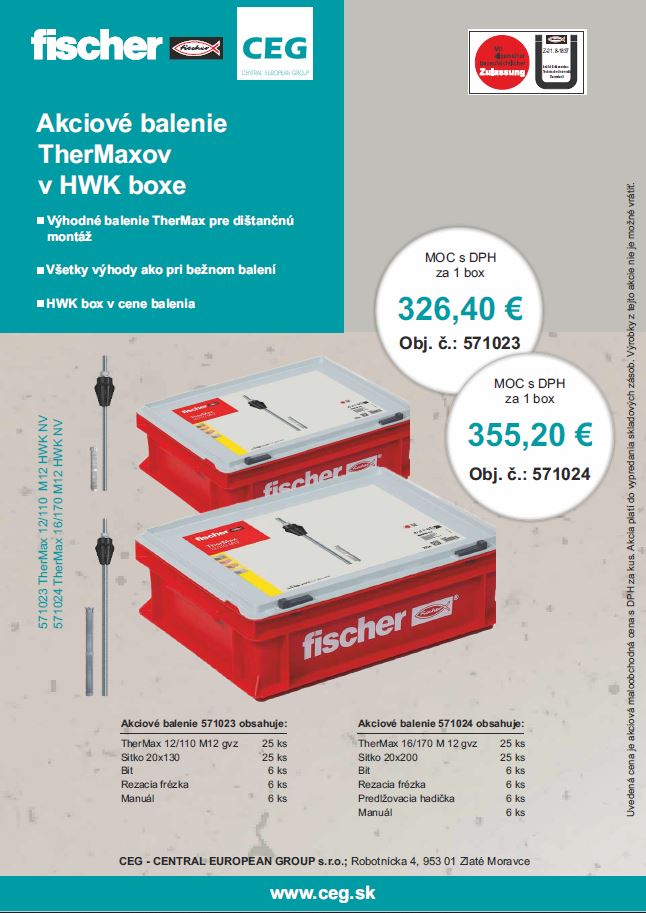 Akcia Fischer TherMax